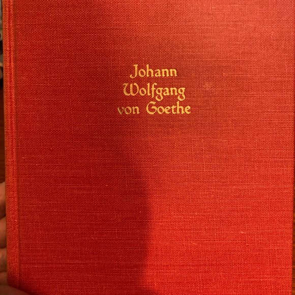 Antique Book-The Works of Johann Wolfgang Von Goethe Faust 1950 - Picture 1 of 4